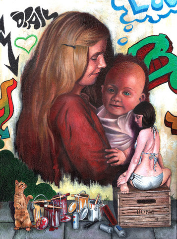母親節繪圖：給母親的畫
